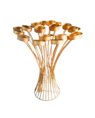 24 Dia Stand Urli in Copper Polish – 12 Inch