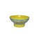 Blue Pottery Printed Bowl , (Size - L*B*H*D=11*11*4*4 Inch) , (Yellow)