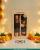 Premium Brown Copper Gift Set – Bottle & 2 Glasses