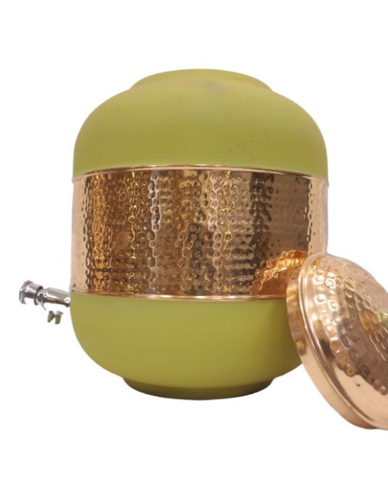 Copper Water Dispenser with Dual Tone Elegance