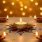 Brass & Copper Diya Tealight Set of 4