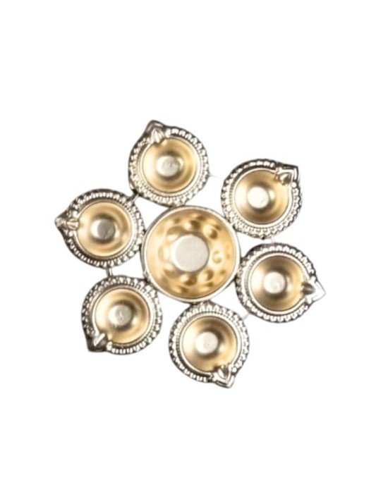 Diya Urli in Copper Polish – 7 Inch