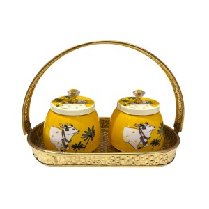 Double Jar Gift Basket