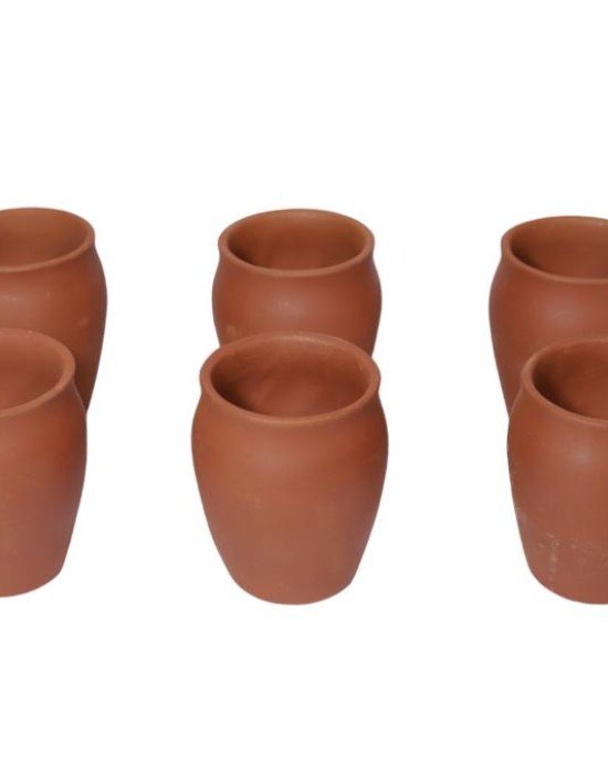 Kulladh Set Plain 6 Pieces