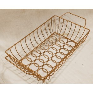 Metal Storage Basket - Large Size