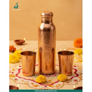 Natural Copper Gift Set
