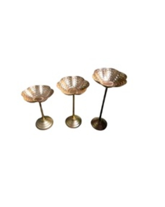 Raised Urli STand  set of 3 - 8 inch