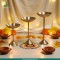 Raised Urli STand  set of 3 - 8 inch