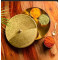 Handcrafted Brass Masala Box with Engraved Lid