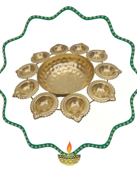 Pure Brass Diwali Diya