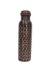 Antique pure copper bottle in alligator finish (1L)