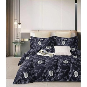 Premium Quality Ultrasonic Comforter Set - Assorted Colors (1 Ultrasonic Comforter Double bed size , 2 Pillow Covers , 1 Flat Sheet: King bed size )