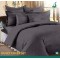 Premium Quality Cotton Duvet Cover Set - Assorted Colors (1 Duvet Cover Double bed size, 1 Flat Sheet King bed size,2 Big Pillow Covers , 2 Medium Pillow Covers, 2 Cushion Covers)