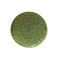 Blue Pottery Printed Plate Round (Size Diameter 10 Inch) , (Yellow)