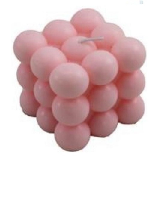 Bubble wax scented candle
