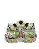 Ceramic Pickle Jar with Lid & Holding Tray (Set of 3)