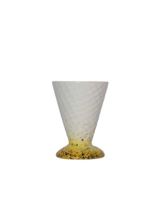 Ceramic cone shaped ice cream bowl (set of 6)