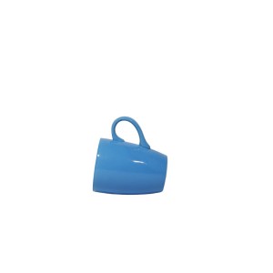 Ceramic cup (blue , set of 2 , 350 ml)