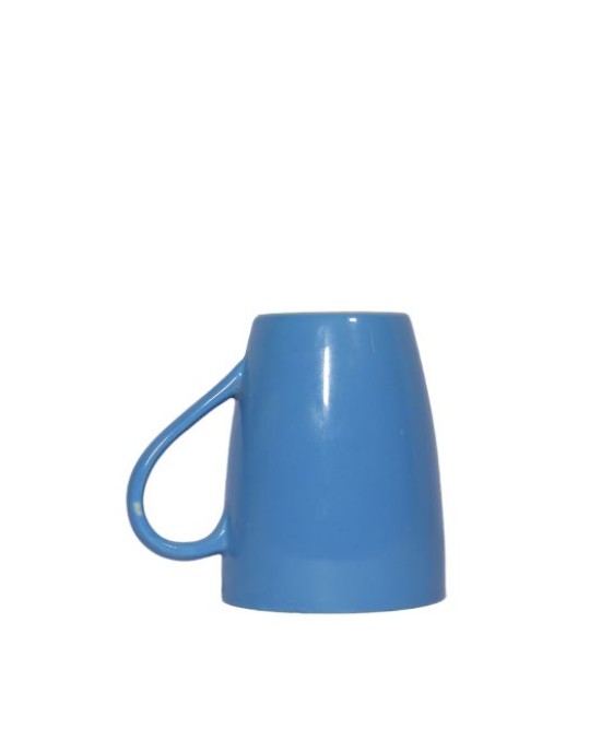 Ceramic cup (blue , set of 2 , 350 ml)