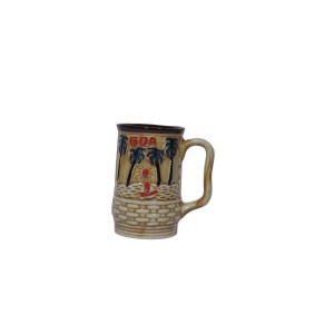 Ceramic designer cup goa edition (350 ml Set of 1)