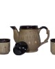 Ceramic designer kettle and Set of 2 cups