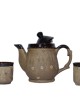 Ceramic designer kettle and Set of 2 cups