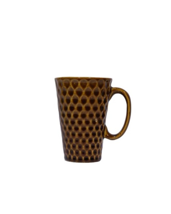 Ceramic tall & glossy coffee mug (300ml Set of 2)