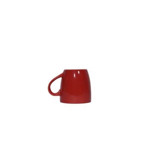 Ceramic Tea cup ( Red , set of 6 , 250 ml)