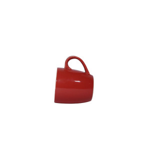 Ceramic Tea cup ( Red , set of 6 , 250 ml)
