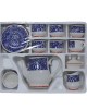 Ceramic tea cup set with kettle , Saucer & seving cup (6 cups , 1 kettle , 6 saucer , 1 milk pot, 1 sugar bowl )