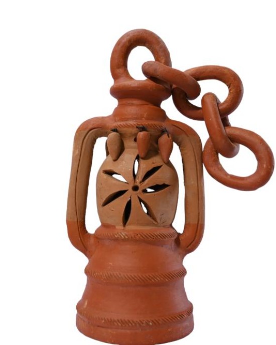 Clay Hanging Lantern