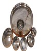 Copper Steel Dinner Set