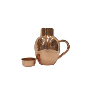 Copper Hammered Jug