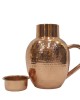 Copper Hammered Jug