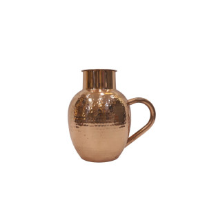 Copper Hammered Jug