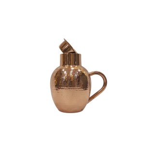 Copper Hammered Jug