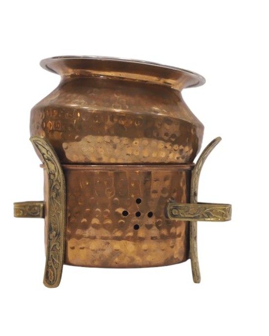 Copper Handi with Anghiti Sigdi