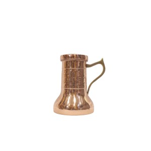 Copper Rounded Jug with Lid