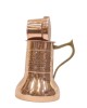 Copper Rounded Jug with Lid
