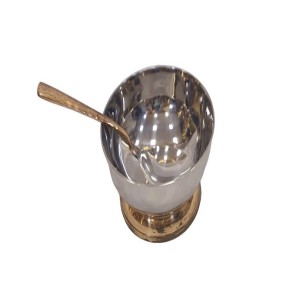 Copper Steel Ice Cream Bowl Cup