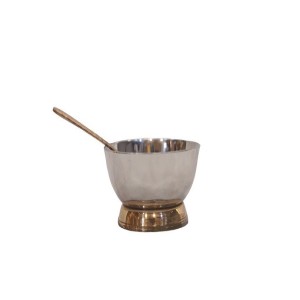 Copper Steel Ice Cream Bowl Cup