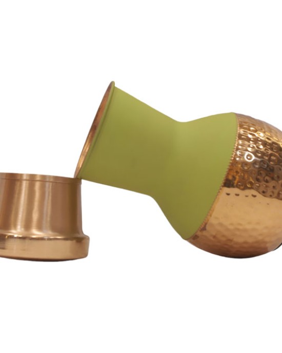 Designer Copper Tumbler (Green)