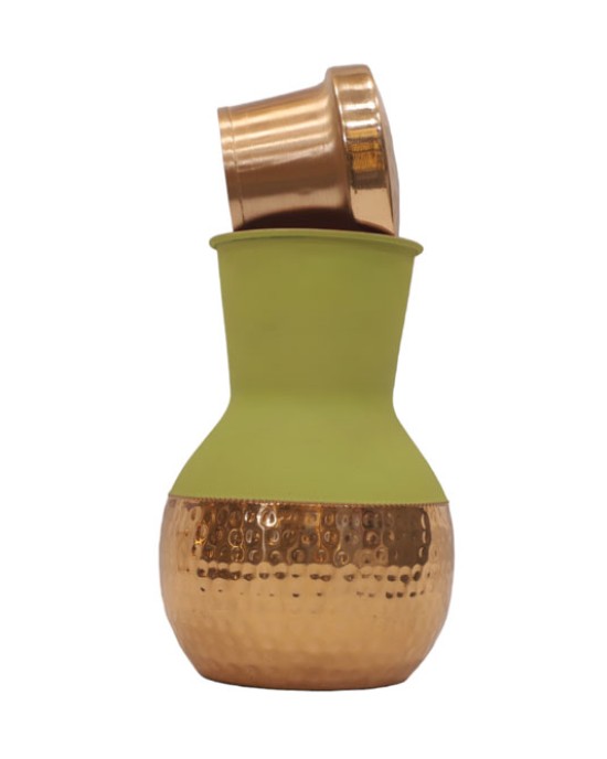 Designer Copper Tumbler (Green)
