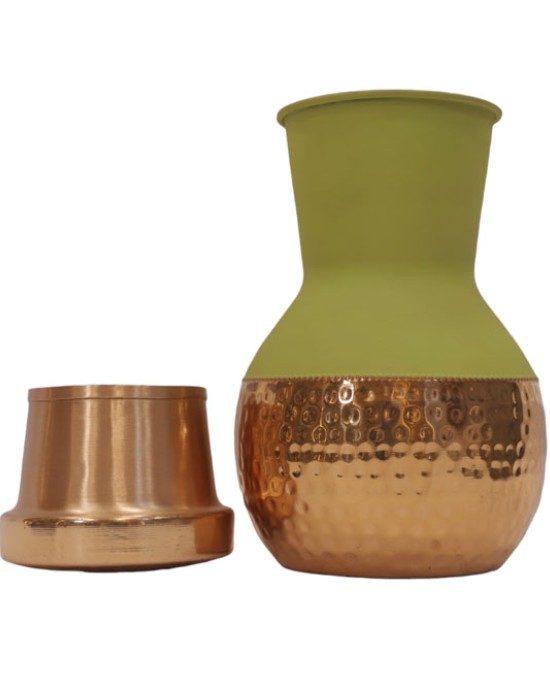 Designer Copper Tumbler (Green)