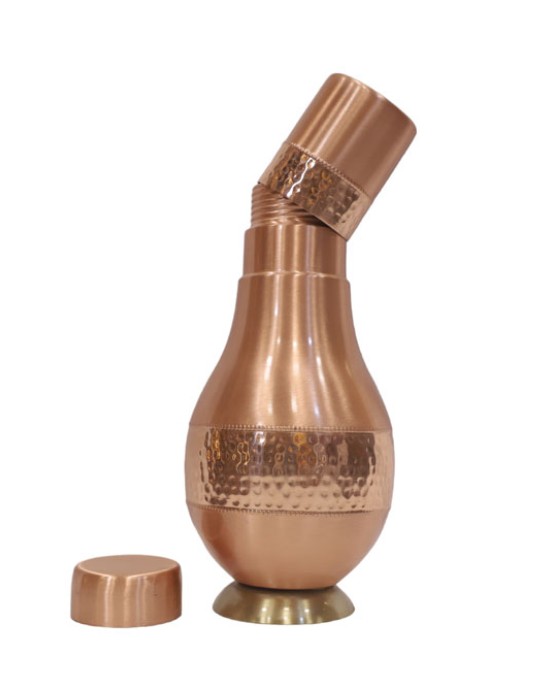 Copper Tumbler with Copper Glass Set