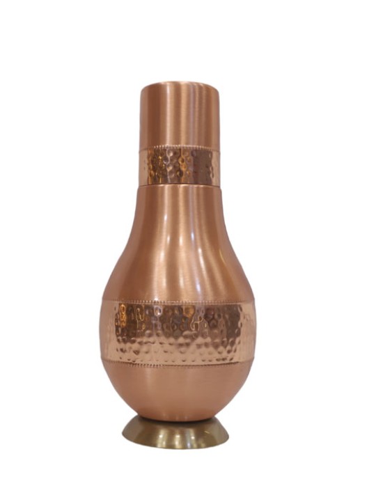 Copper Tumbler with Copper Glass Set
