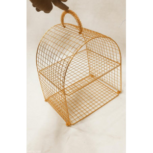 Double Story Metal Wire Serving Tray