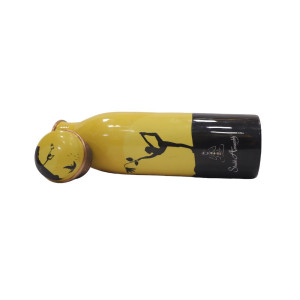 Designer Copper bottle : Dual tone Yellow