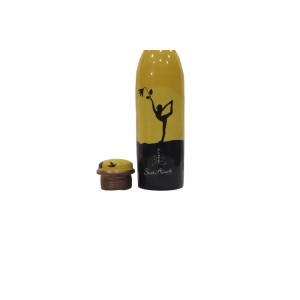 Designer Copper bottle : Dual tone Yellow