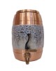 Designer Copper Water Dispenser with a Stunning Tree Design